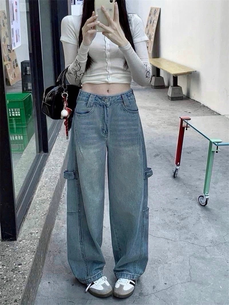 AS21-B5-3071韓系巨顯瘦斜切彎刀神褲🔥👖